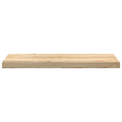 Gradini 8 pz 80x25x2 cm in Rovere Massello Non Trattato