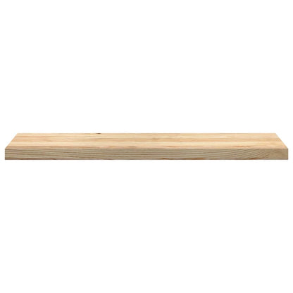 Gradini 12 pz 100x25x2 cm in Rovere Massello Non Trattato