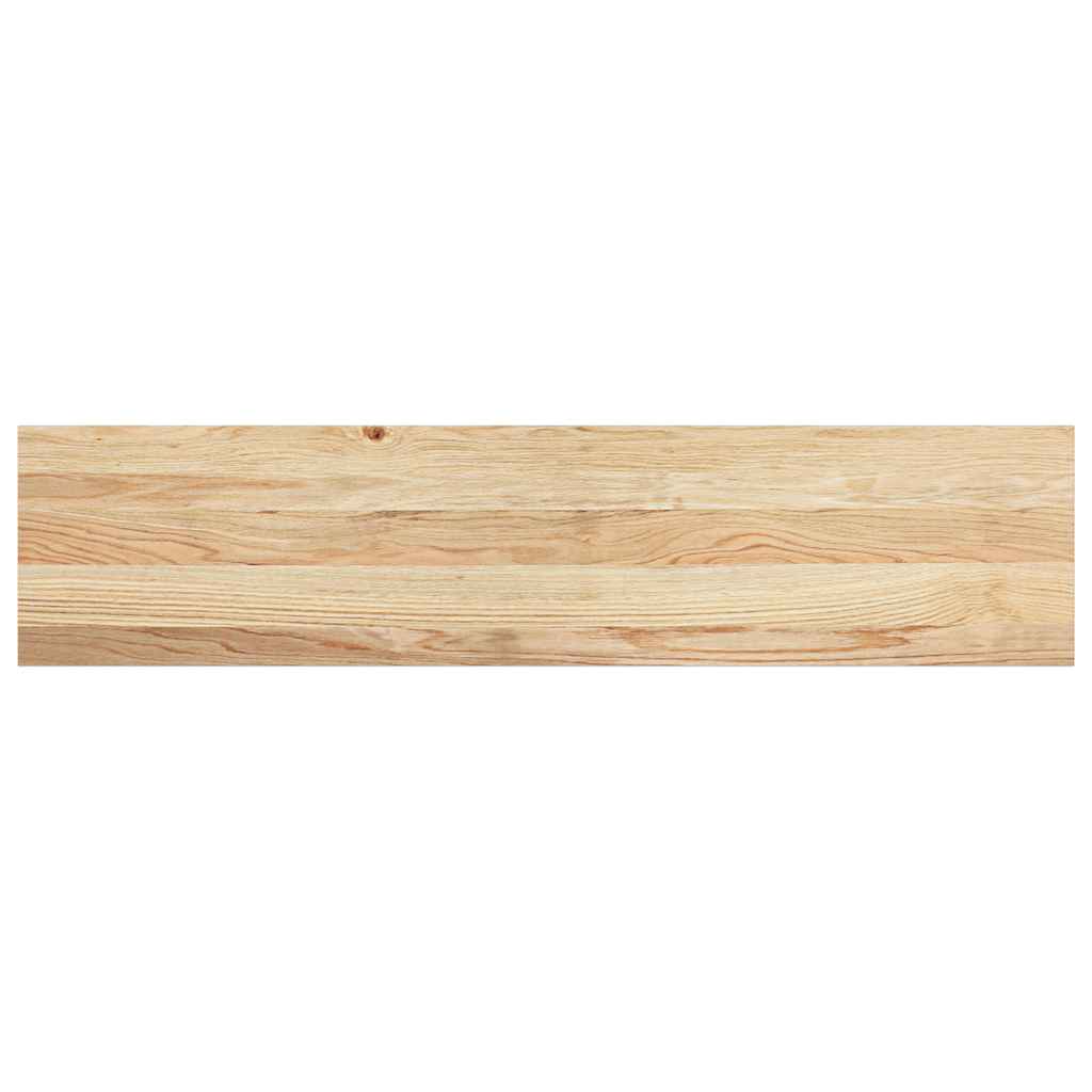 Gradini 12 pz 110x30x2 cm in Rovere Massello Non Trattato