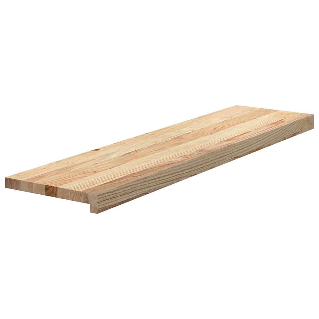 Gradini 16 pz 100x30x2 cm in Rovere Massello Non Trattato