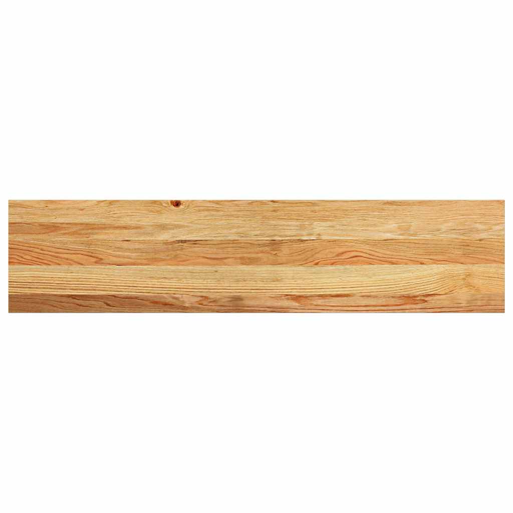 Gradini 4 pz Marrone Chiaro 110x25x2 cm Legno Massello Rovere