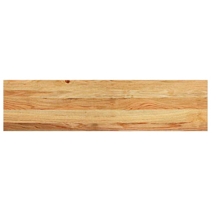 Gradini 4 pz Marrone Chiaro 100x30x2 cm Legno Massello Rovere