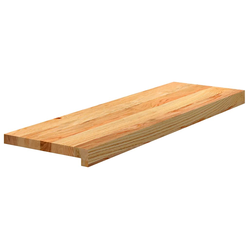 Gradini 16 pz Marrone Chiaro 80x30x2 cm Legno Massello Rovere