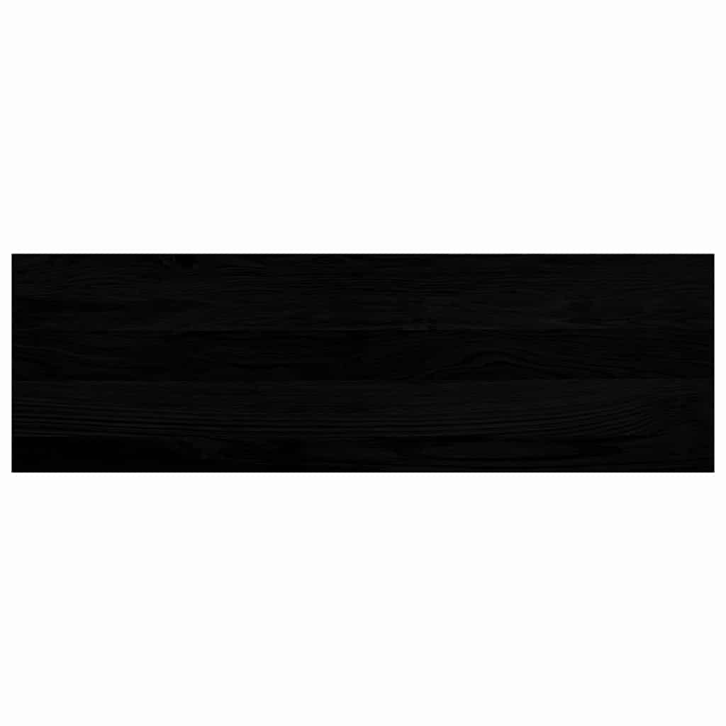 Gradini 4 pz Marrone Scuro 80x30x2 cm Legno Massello Rovere