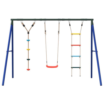 Set Gioco da Esterno con Altalena Scala e Altalena a Disco