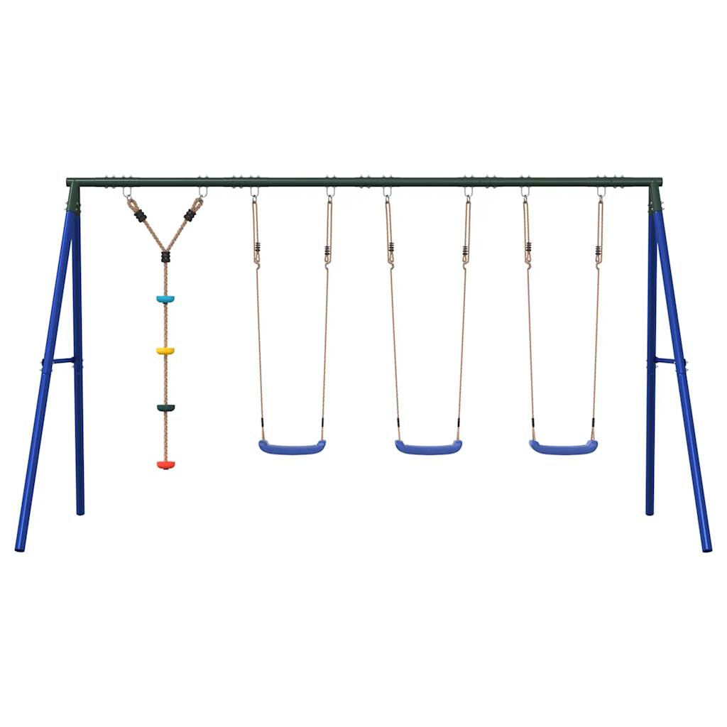 Set Gioco da Esterno con Altalene e Altalena a Disco