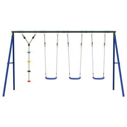 Set Gioco da Esterno con Altalene e Altalena a Disco