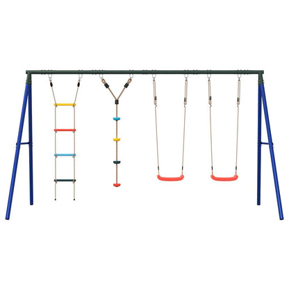 Set Gioco da Esterno con Altalene Scala e Altalena a Disco