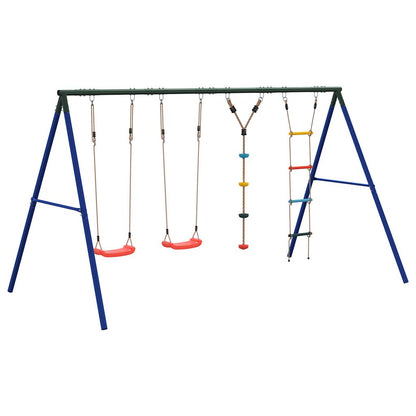 Set Gioco da Esterno con Altalene Scala e Altalena a Disco