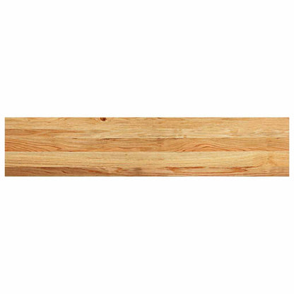 Gradini 2 pz Marrone Chiaro 120x25x2 cm Legno Massello Rovere