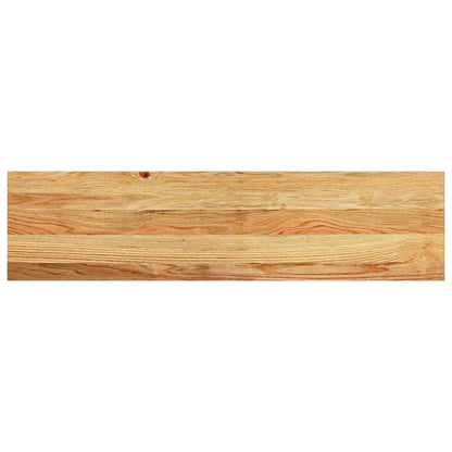 Gradini 2 pz Marrone Chiaro 100x30x2 cm Legno Massello Rovere