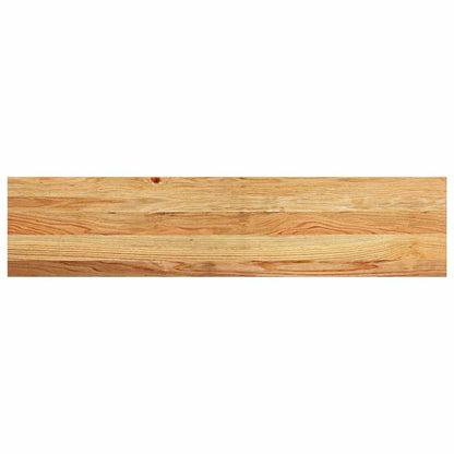 Gradini 2 pz Marrone Chiaro 110x30x2 cm Legno Massello Rovere