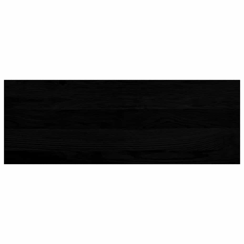 Gradini 2 pz Marrone Scuro 70x25x2 cm Legno Massello Rovere