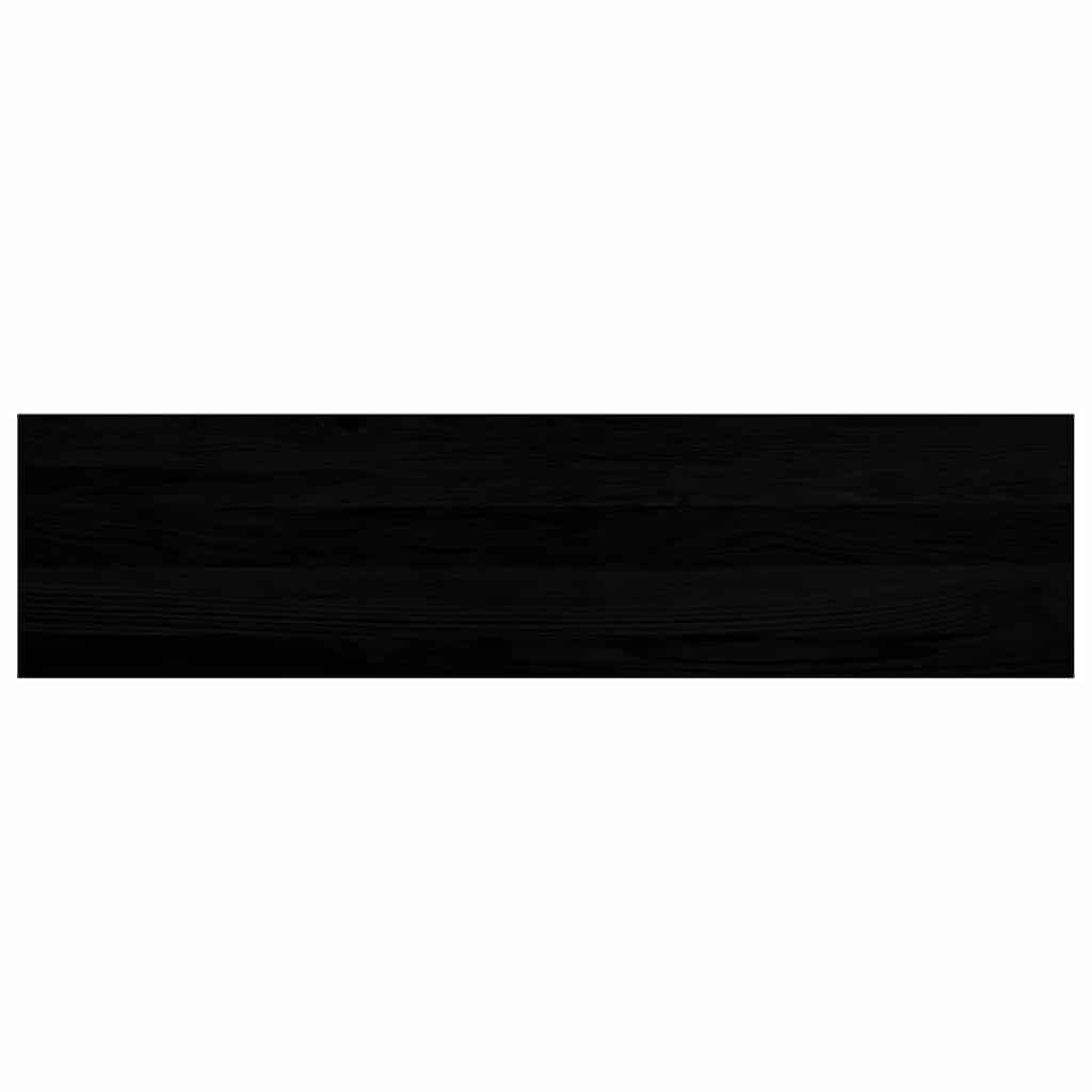 Gradini 2 pz Marrone Scuro 100x25x2 cm Legno Massello Rovere
