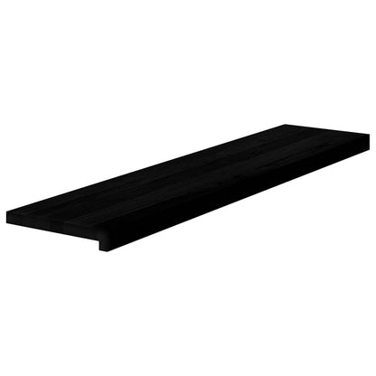 Gradini 2 pz Marrone Scuro 110x25x2 cm Legno Massello Rovere