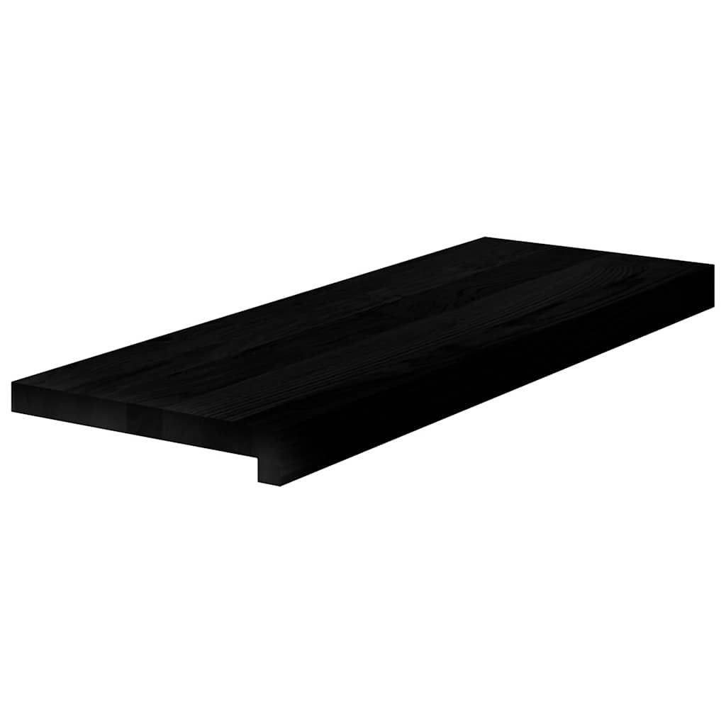 Gradini 2 pz Marrone Scuro 70x30x2 cm Legno Massello Rovere