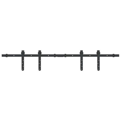 Kit Anta Scorrevole per Armadio 122 cm in Acciaio al Carbonio