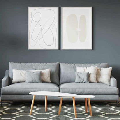 Pittura murale Grigio 2,5 L Stampa da parete