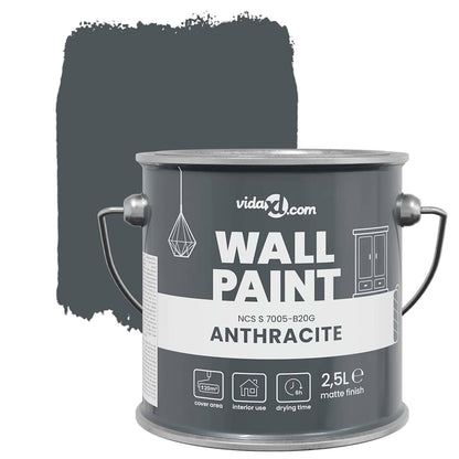 Pittura murale Grigio 2,5 L Stampa da parete