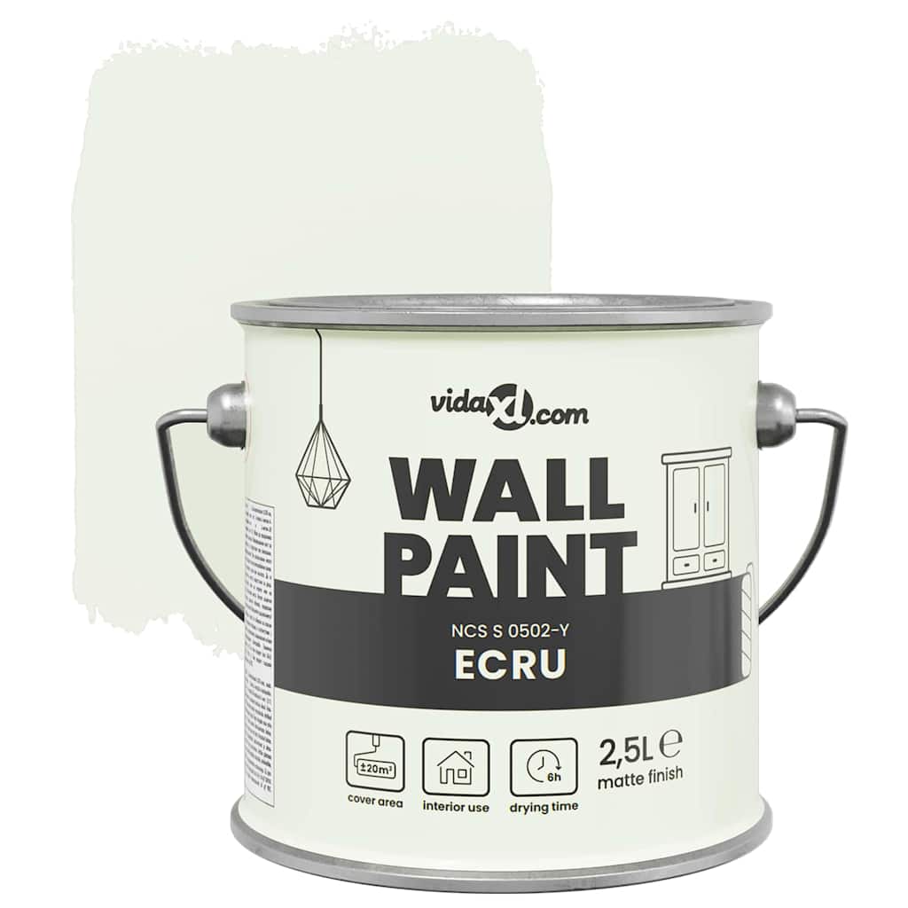 Pittura murale Marrone 2,5 L Stampa da parete