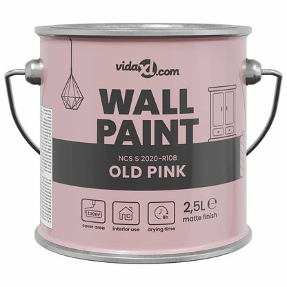 Pittura murale Rosa 2,5 L Stampa da parete