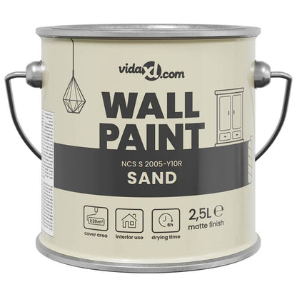 Pittura murale Marrone 2,5 L Stampa da parete
