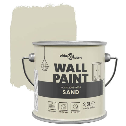 Pittura murale Marrone 2,5 L Stampa da parete