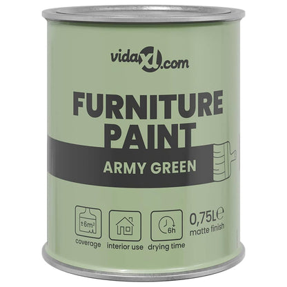 Vernice per mobili Verde 0,75 L Stampa da parete
