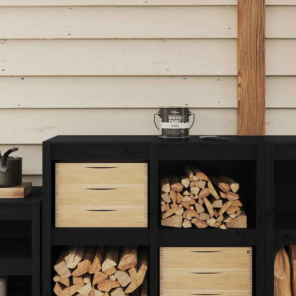 Vernice per legno Nero 2,5 L Stampa da parete
