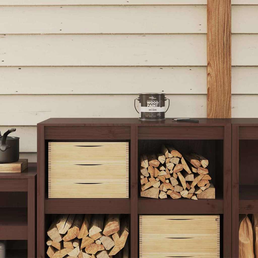 Vernice per legno Marrone 2,5 L Stampa da parete