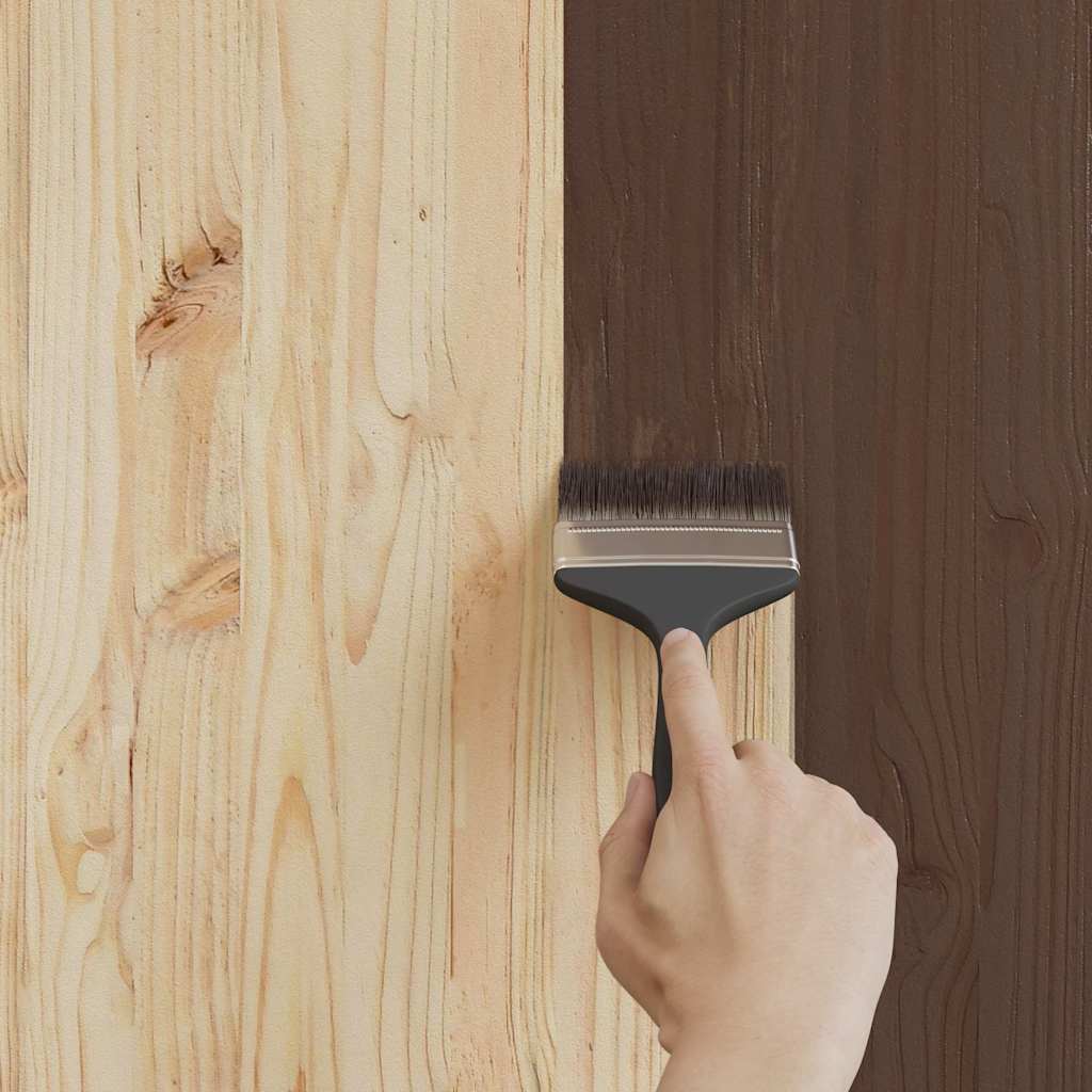 Vernice per legno Marrone 2,5 L Stampa da parete