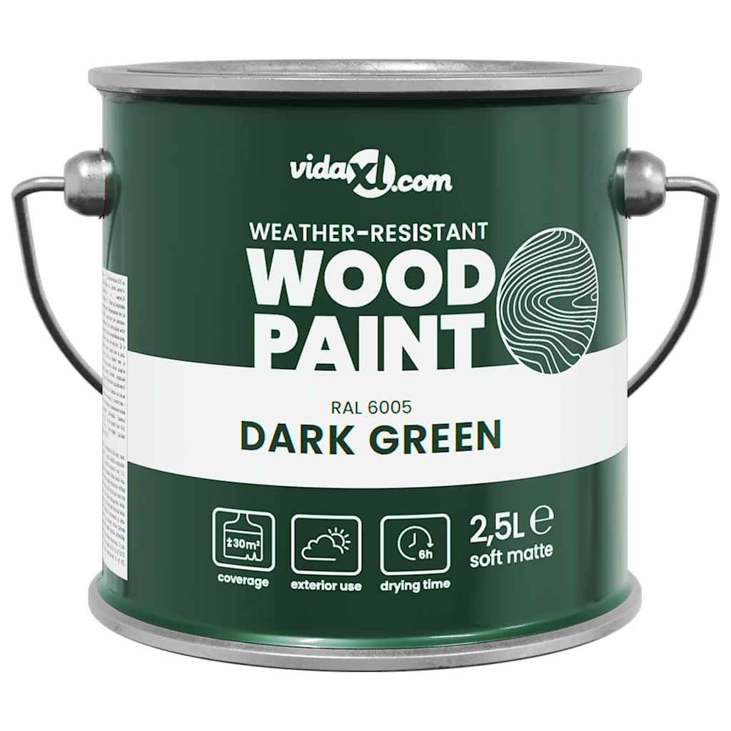 Vernice per legno Verde 2,5 L Stampa da parete
