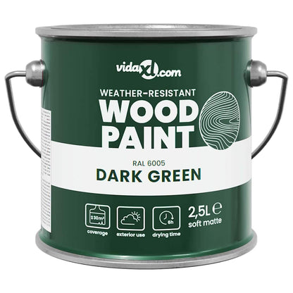 Vernice per legno Verde 2,5 L Stampa da parete