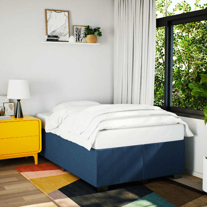 Giroletto senza Materasso Blu 120x200 cm in Tessuto