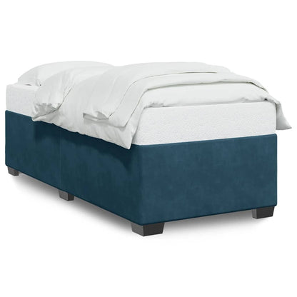 Giroletto Blu 90x190 cm in Velluto