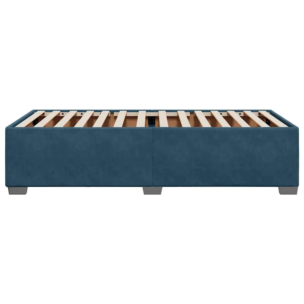 Giroletto Blu 100x200 cm in Velluto