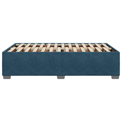Giroletto Blu 120x200 cm in Velluto