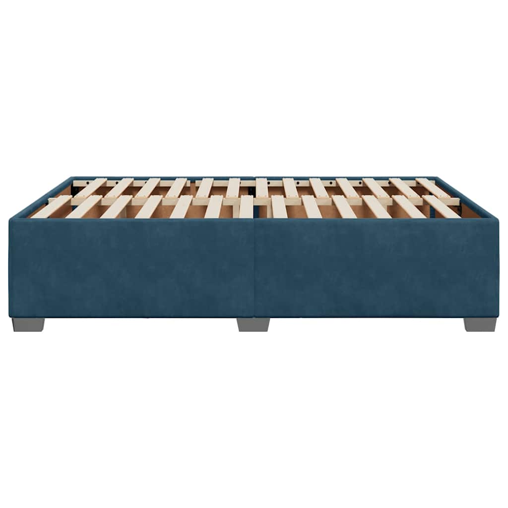 Giroletto Blu 140x190 cm in Velluto