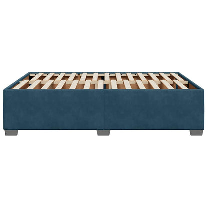 Giroletto Blu 140x190 cm in Velluto