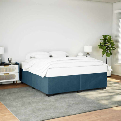 Giroletto Blu 180x200 cm in Velluto