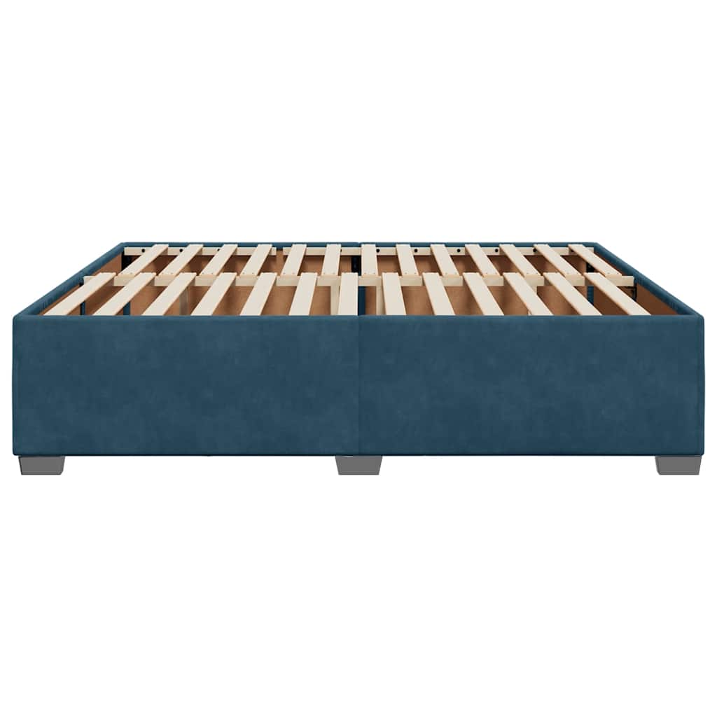Giroletto Blu 200x200 cm in Velluto