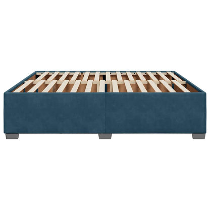 Giroletto Blu 200x200 cm in Velluto