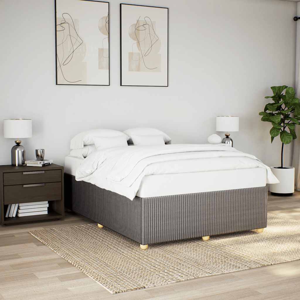Giroletto senza Materasso Tortora 160x200 cm in Tessuto