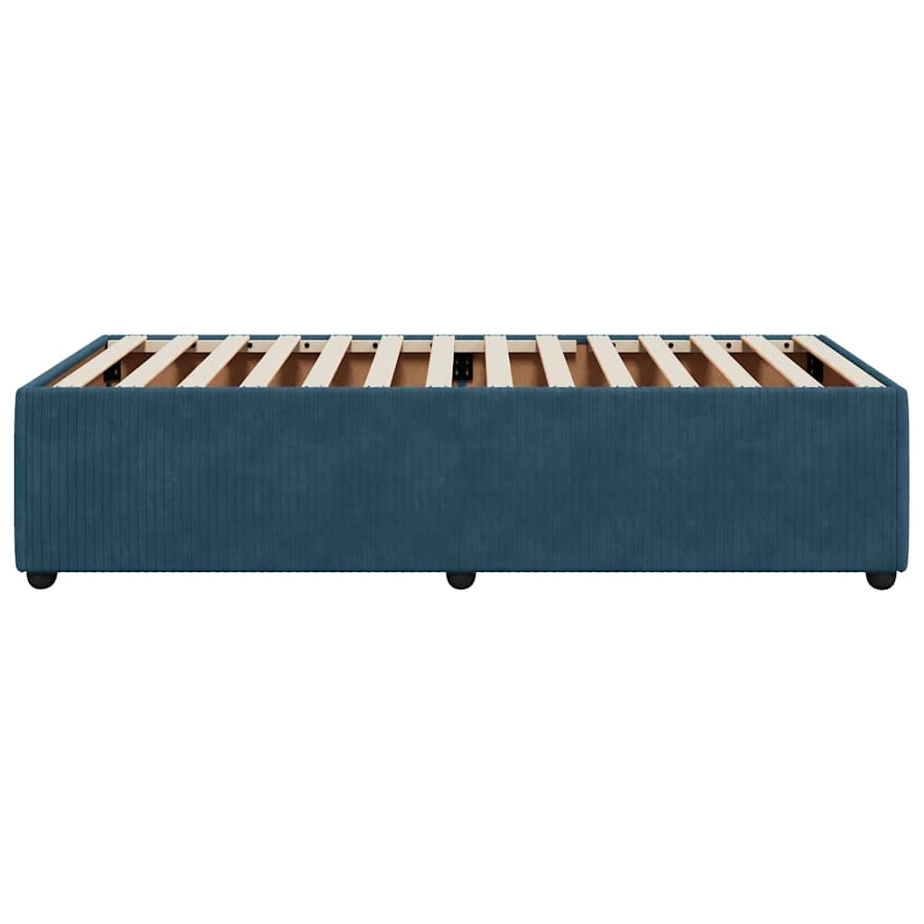 Giroletto Blu 80x200 cm in Velluto