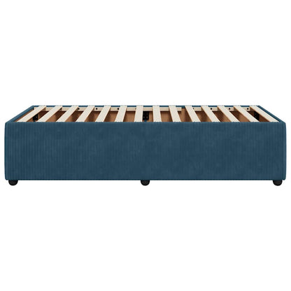 Giroletto Blu 80x200 cm in Velluto