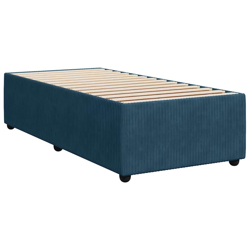 Giroletto Blu 100x200 cm in Velluto