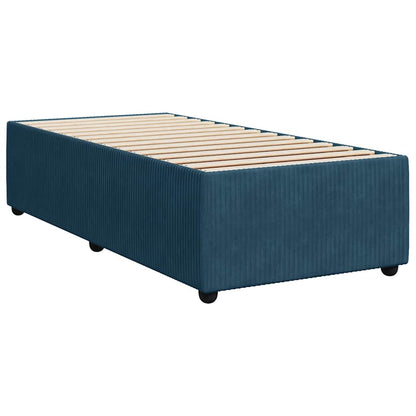 Giroletto Blu 100x200 cm in Velluto