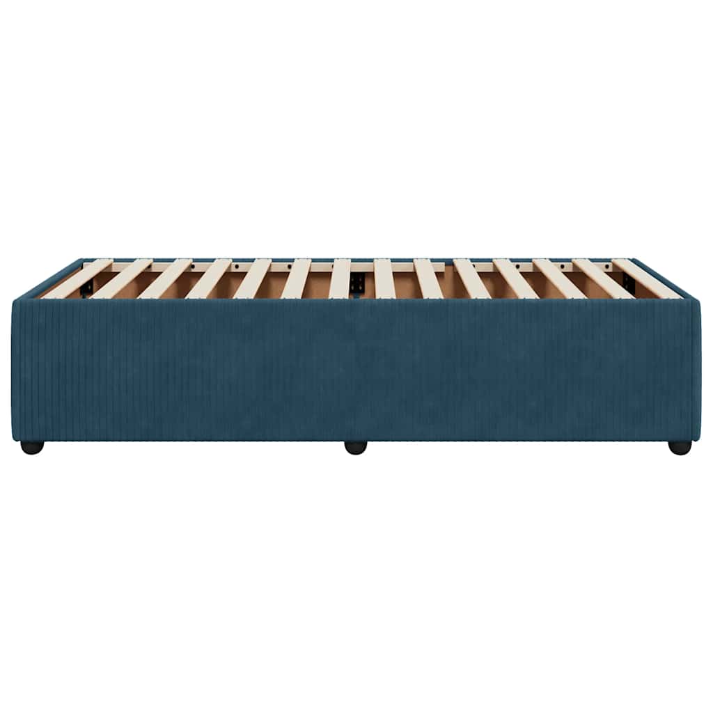 Giroletto Blu 100x200 cm in Velluto