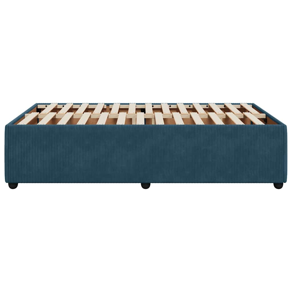 Giroletto Blu 120x190 cm in Velluto