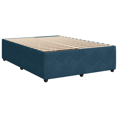 Giroletto Blu 140x190 cm in Velluto